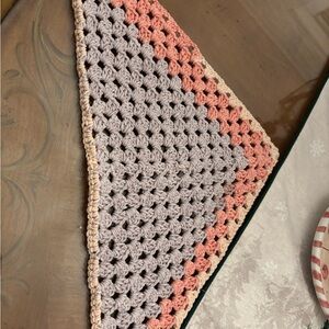 Boho Crochet Bandana